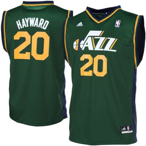 gordon hayward utah jazz nba adidas women's green replica jersey|gordon hayward news and rumors.